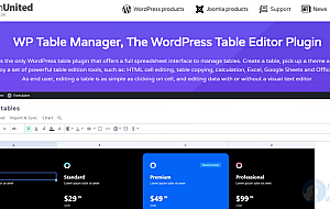 WordPress表格插件–WP Table Manager v4.1.4 破解版下载