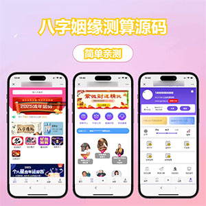 八字姻缘测算源码 起名配对源码 塔罗占卜源码 流年运势测算源码 流年财运测算源码