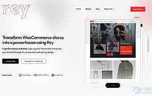 WordPress主题–Rey v3.1.6 破解版下载，WooCommerce 主题
