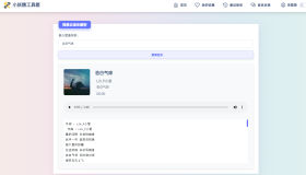 适用于彩虹工具箱程序的网易云音乐解析插件