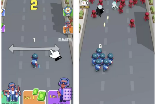 Cocos creator 激战突围 休闲闯关 类小游戏源码，完整游戏源码
