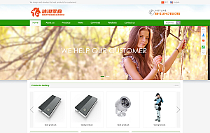 Thinkphp中英文伪静态企业网站完整源码