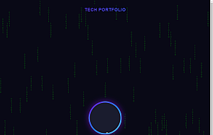 团队个人科技主页HTML源码