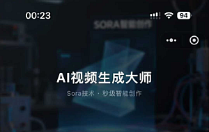 Sora2小程序源码带前端和后端