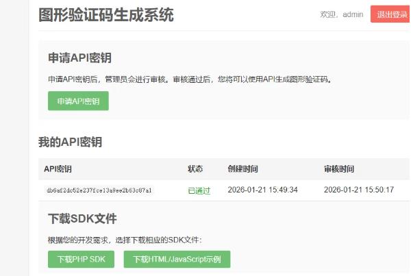图形验证码生成系统