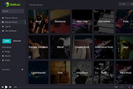 音乐流引擎 音乐媒体网站源码 BeMusic v2.0.7 音乐网站源码