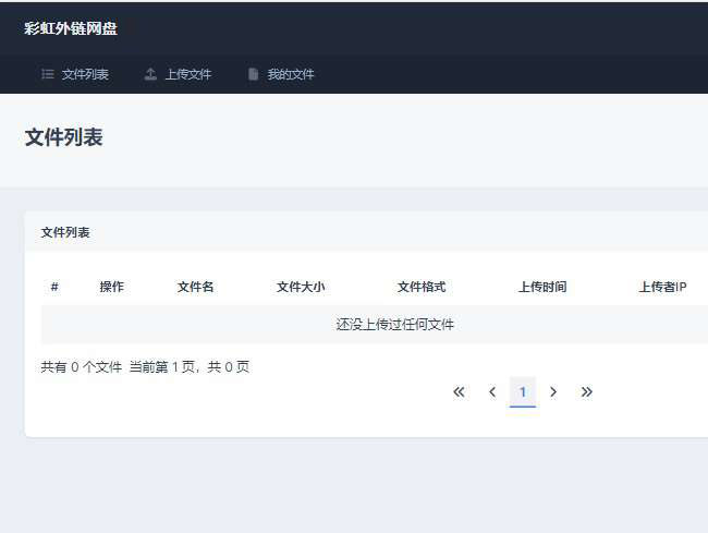 彩虹外链网盘 图床 图片 文件外链系统源码v5.4美化版