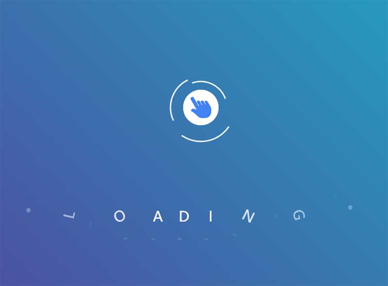 创意的网页loading跳转动画特效
