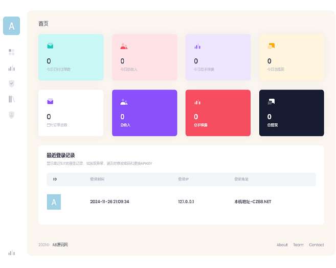 FastAdmin框架聚合支付系统/官方个人免签/三方支付系统