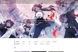 Discuz二次元文章博客模板下载