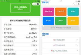 升级版手机检测微信工具小程序源码-支持多种流量主模式