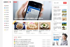 WordPress主题-自媒体二号大前端主题模板