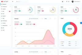 实用的电子商务后台管理ui框架模板