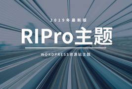 最新RiPro 5.6主题/WordPress高级资源站下载主题/独家解密版