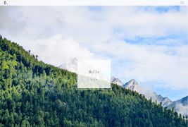 HTML5全屏简约设计师个人主页模板