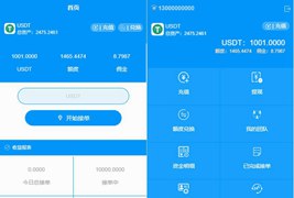USDT虚拟货币/接单返利/抢单/金融投资理财直推分红源码 可封装APP