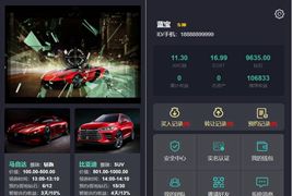最新汽车区块链挖矿理财系统源码/已解密去后门
