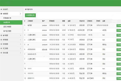 Thinkphp5.0进销存客户管理系统网站源码