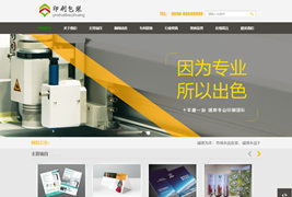 EyouCMS印刷包装制版类网站模板/易优CMS仪器仪表类企业网站模板