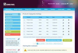 Admin Panel后台界面框架