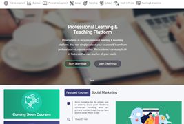 PHP在线教育系统LMS/功能强大的国外商业直播课程系统源码