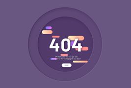 视差动画404页面源码下载